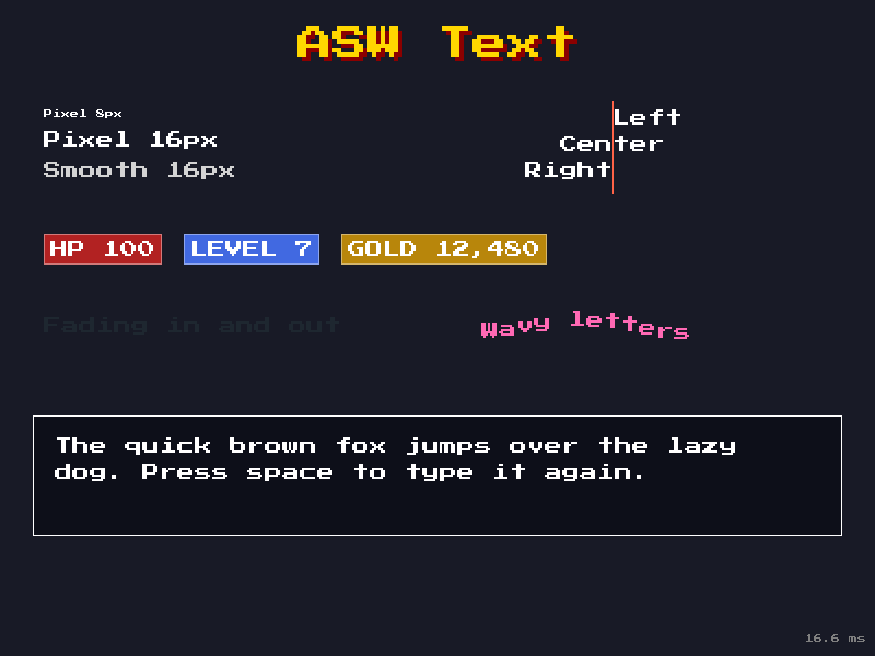 Text example